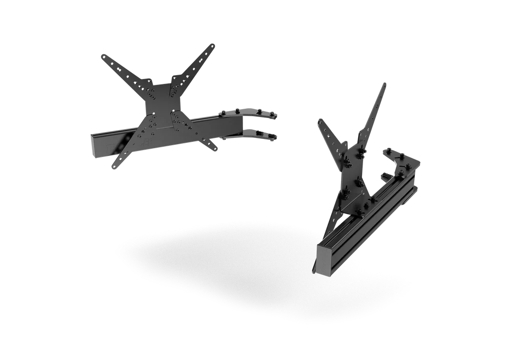 580mm/22.8" Triple Monitor Add-on Arms with VESA Mounts
