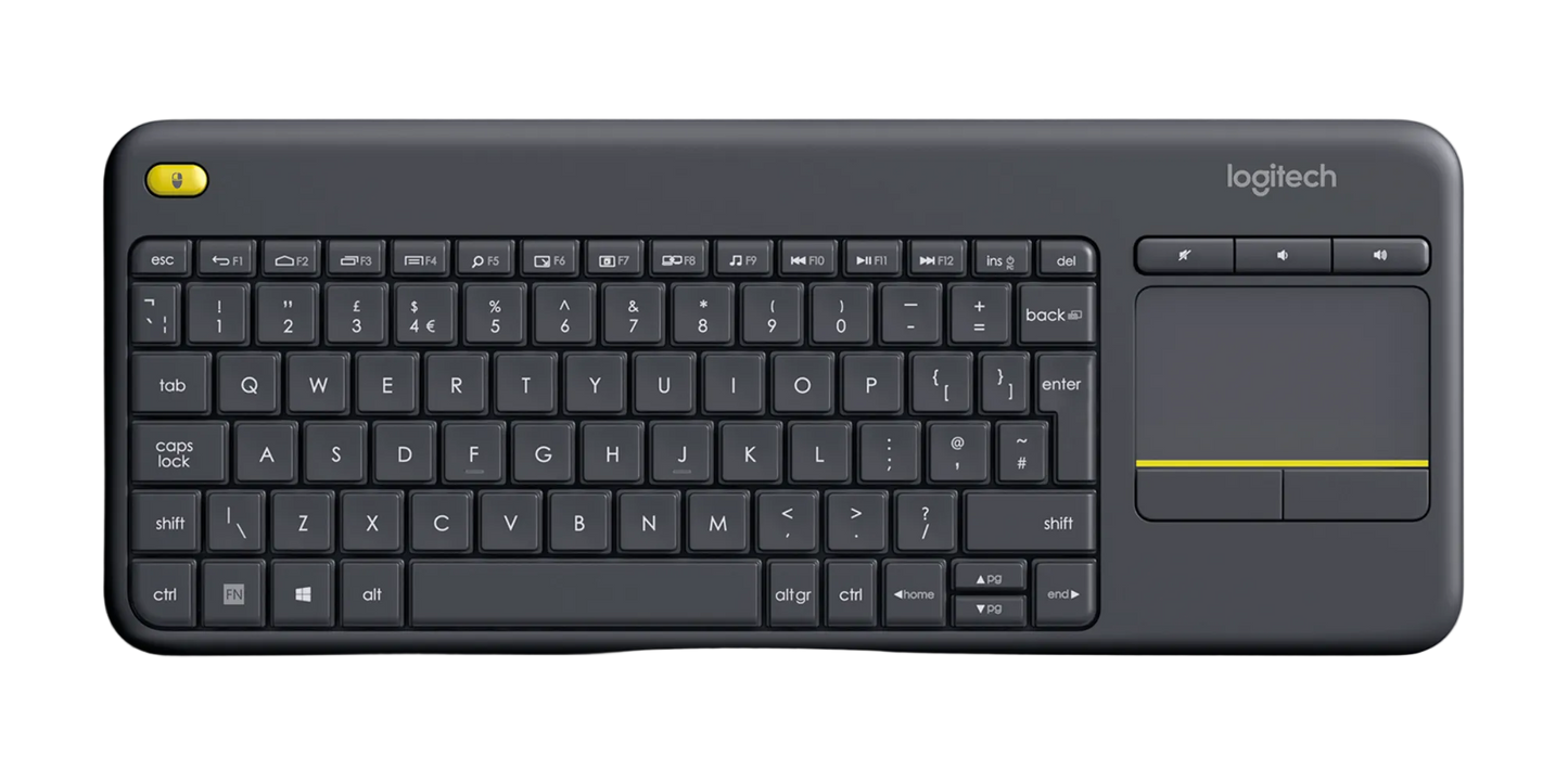 LOGITECH K400 Plus touchpad keyboard