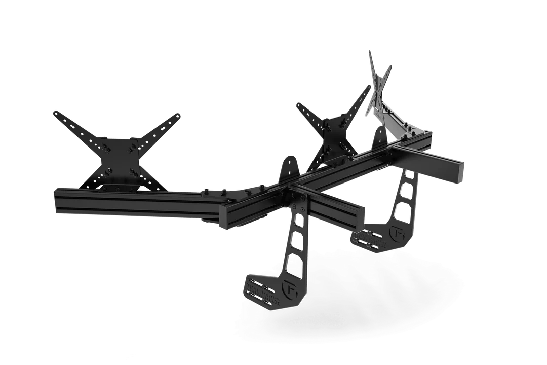 Cockpit-Mounted Triple Monitor Mount
