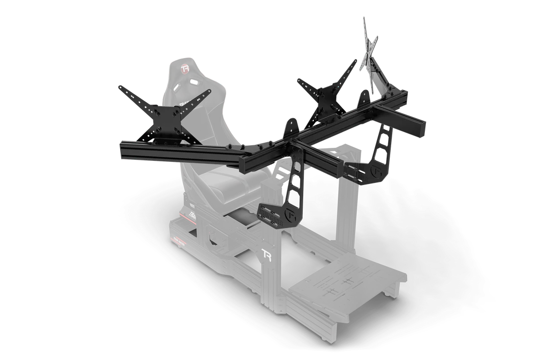 Cockpit-Mounted Triple Monitor Mount