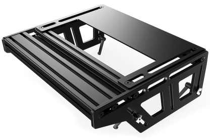 Universal PEDAL PLATE profile and heel rest system