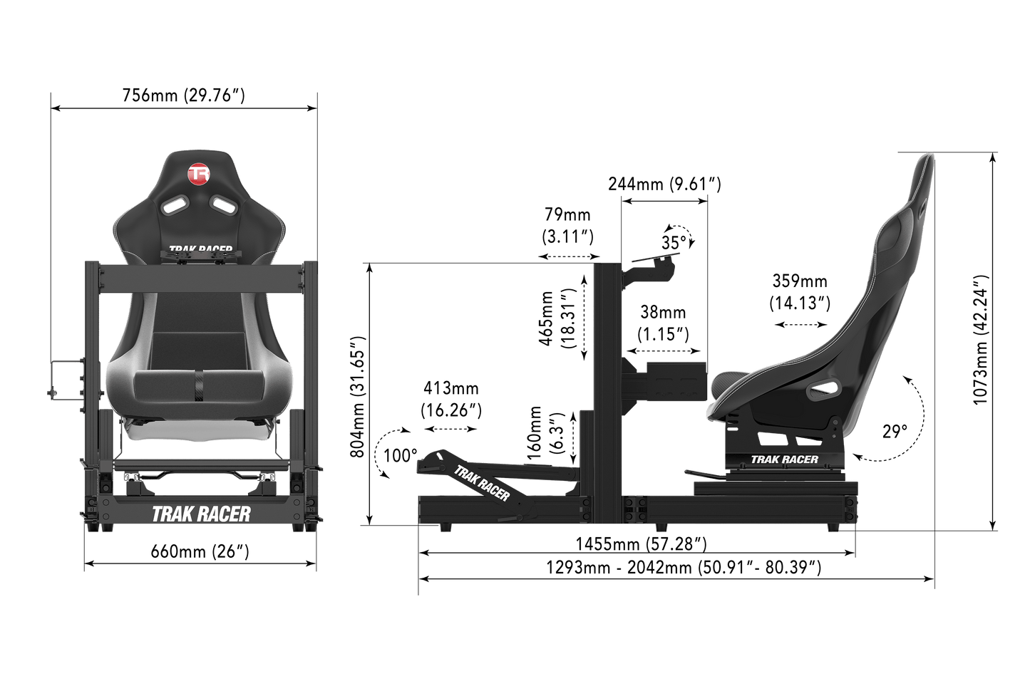 PRO-AM SIMULATOR FRAME TR80S