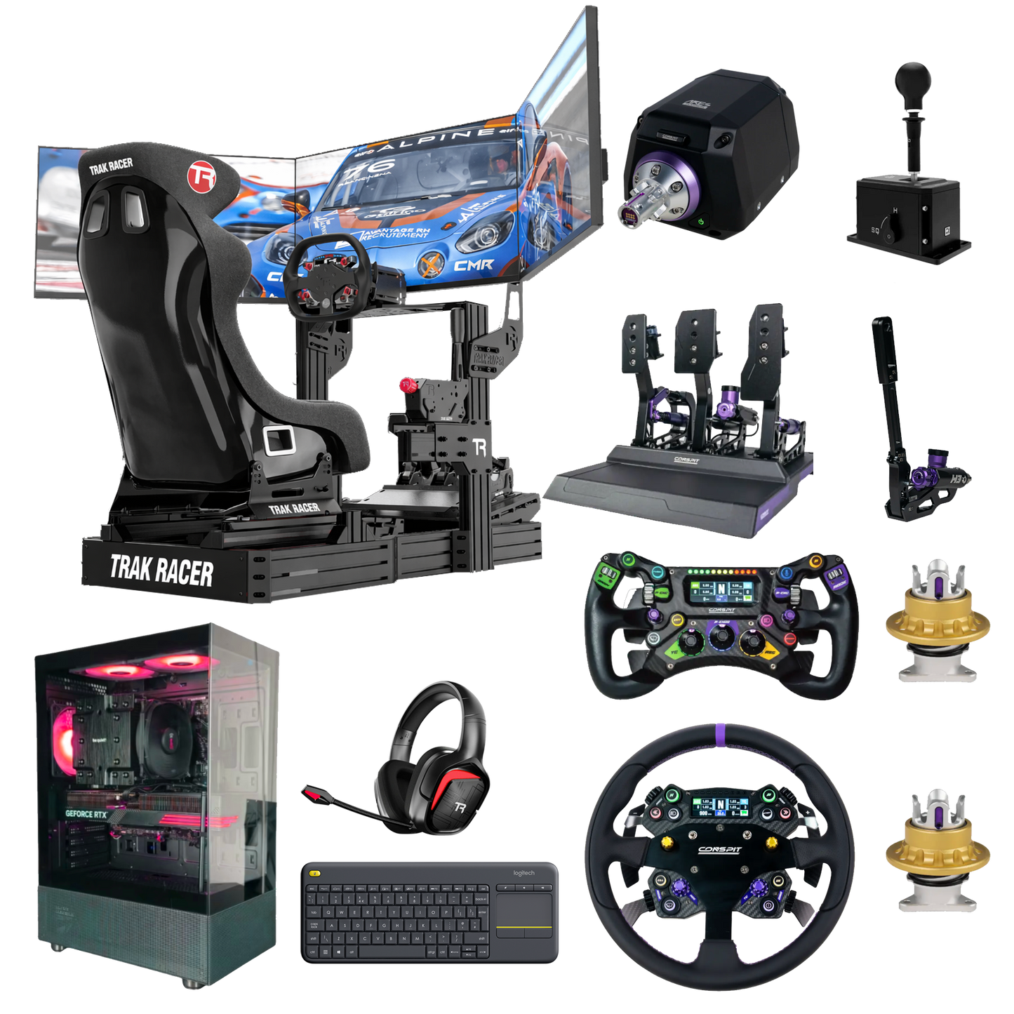 Complete racing simulator Advanced (GT/Rally/Drift)