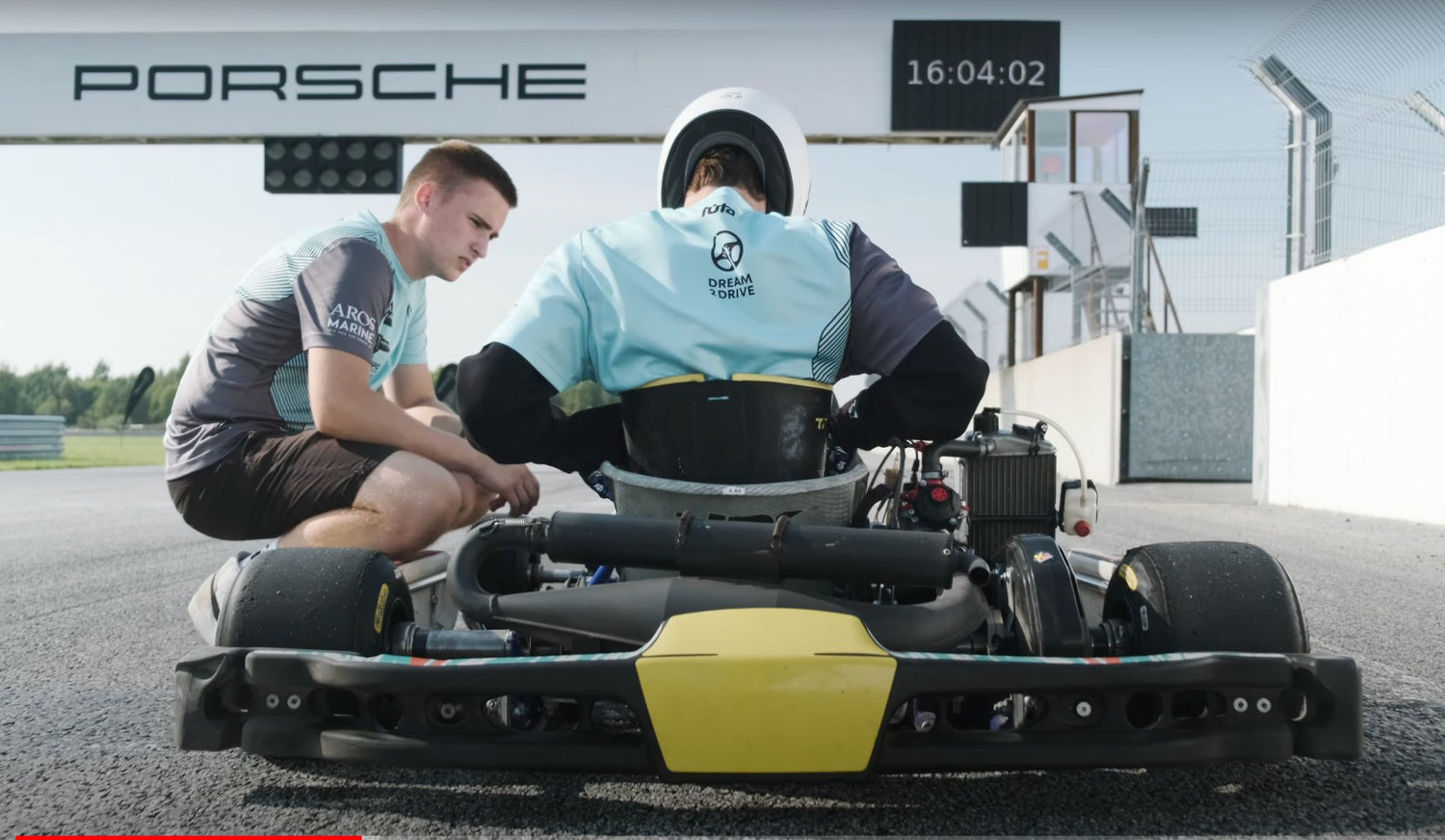 Sim racing arena at the Dream 2 Drive esport championship