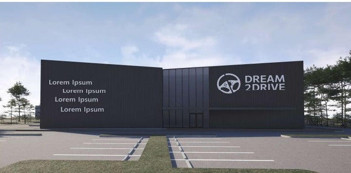 Render of the new Dream 2 Drive headquarters opening in 2026
